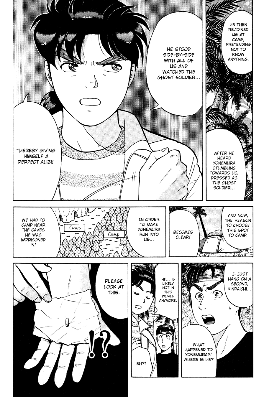 Kindaichi Shounen no Jikenbo Chapter 155 page 10 - Chapter 155: File 14 Murder on Graveyard Island (8)