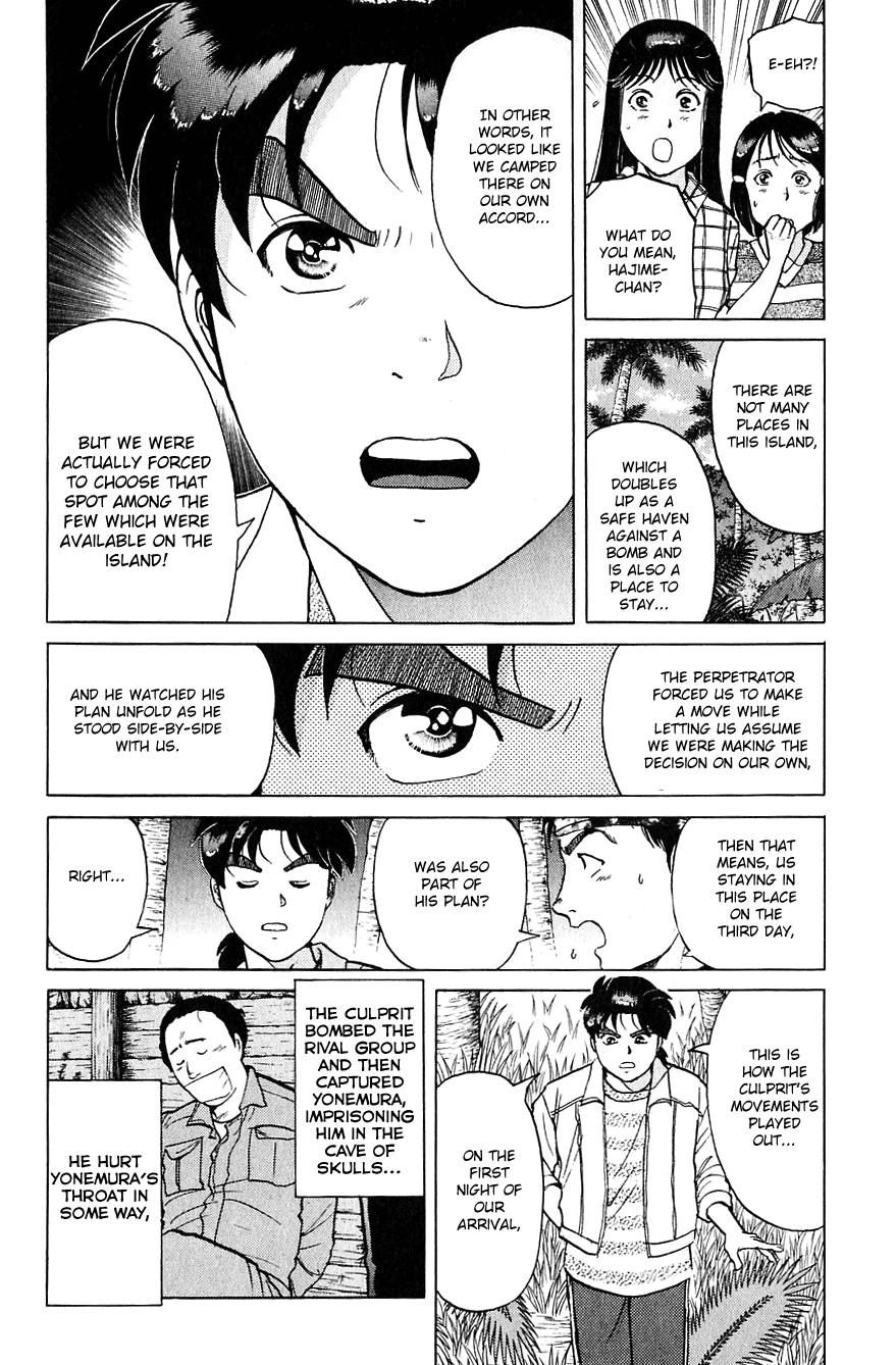 Kindaichi Shounen no Jikenbo Chapter 155 page 8 - Chapter 155: File 14 Murder on Graveyard Island (8)