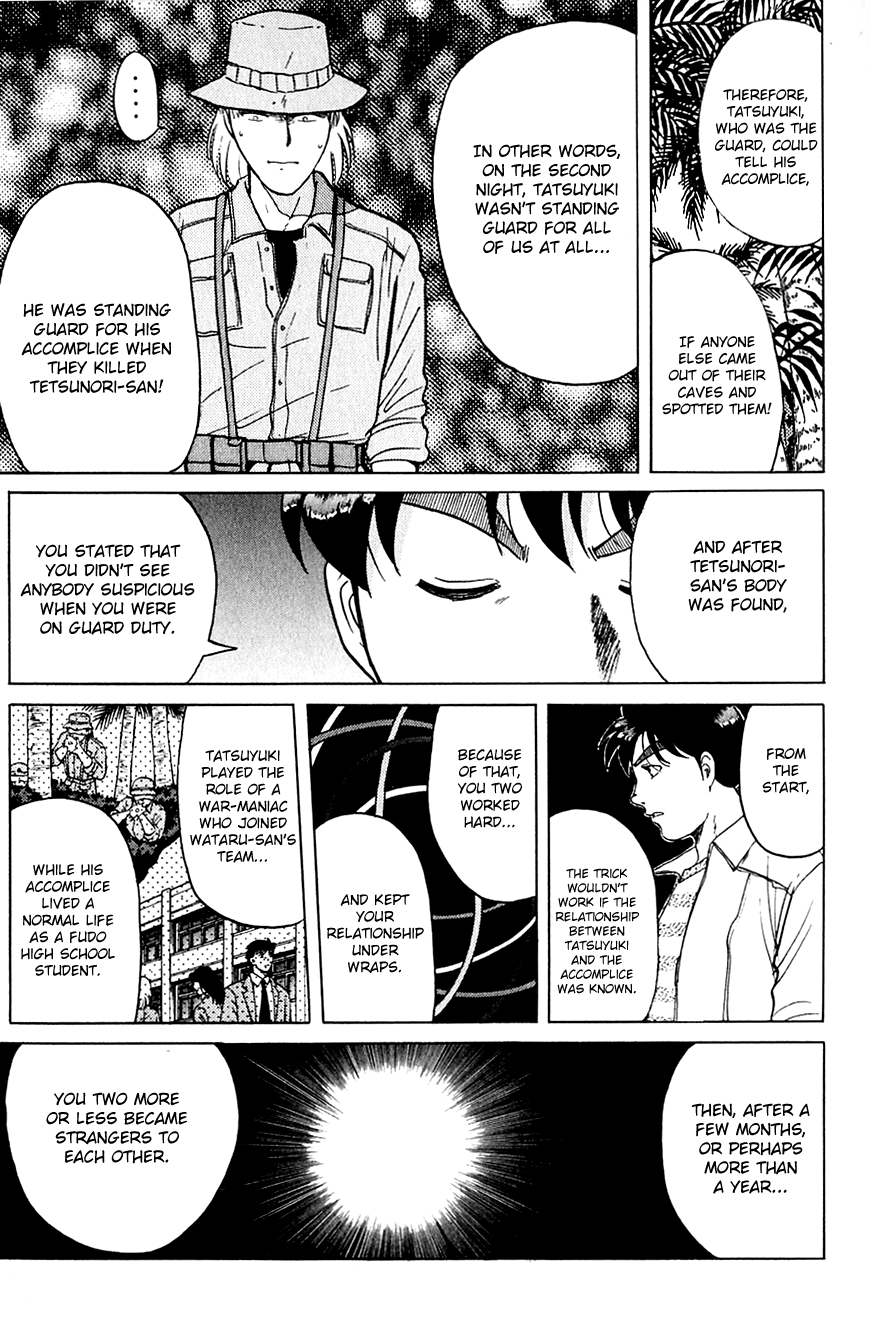 Kindaichi Shounen no Jikenbo Chapter 156 page 14 - Chapter 156: File 14 Murder on Graveyard Island (9)