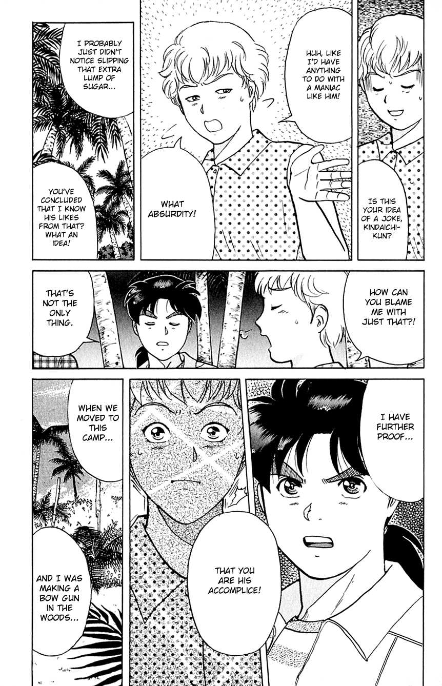 Kindaichi Shounen no Jikenbo Chapter 156 page 22 - Chapter 156: File 14 Murder on Graveyard Island (9)