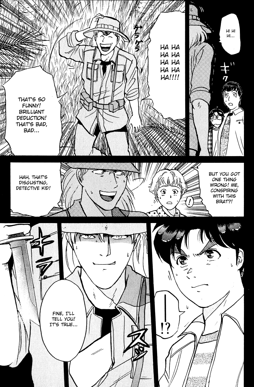 Kindaichi Shounen no Jikenbo Chapter 156 page 28 - Chapter 156: File 14 Murder on Graveyard Island (9)