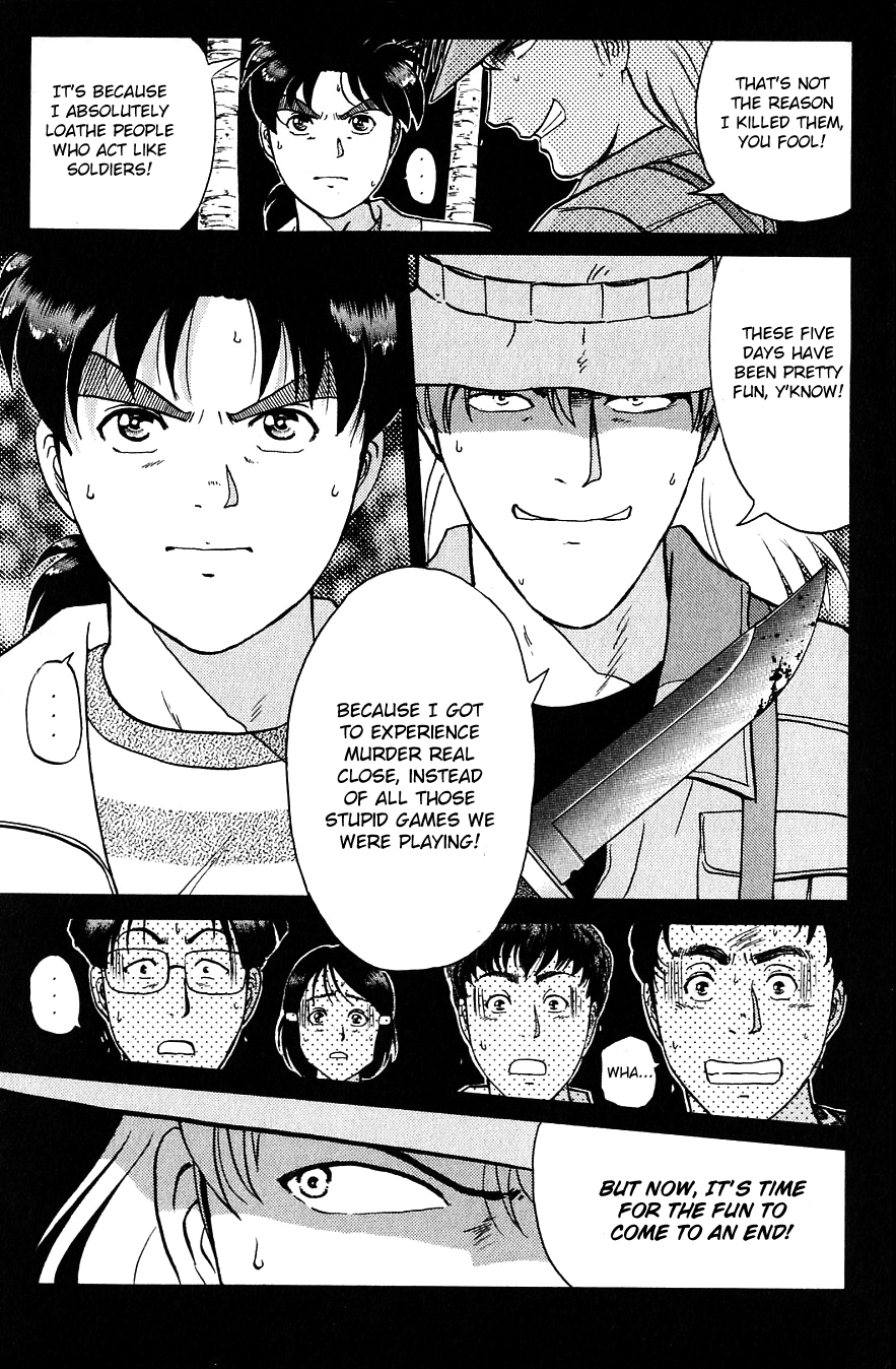 Kindaichi Shounen no Jikenbo Chapter 157 page 3 - Chapter 157: File 14 Murder on Graveyard Island (10)