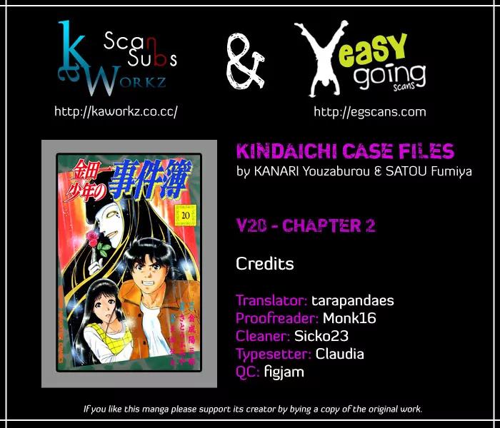 Kindaichi Shounen no Jikenbo Chapter 160 page 1 - Chapter 160: (File 15) Magical Express Murder Case (2)