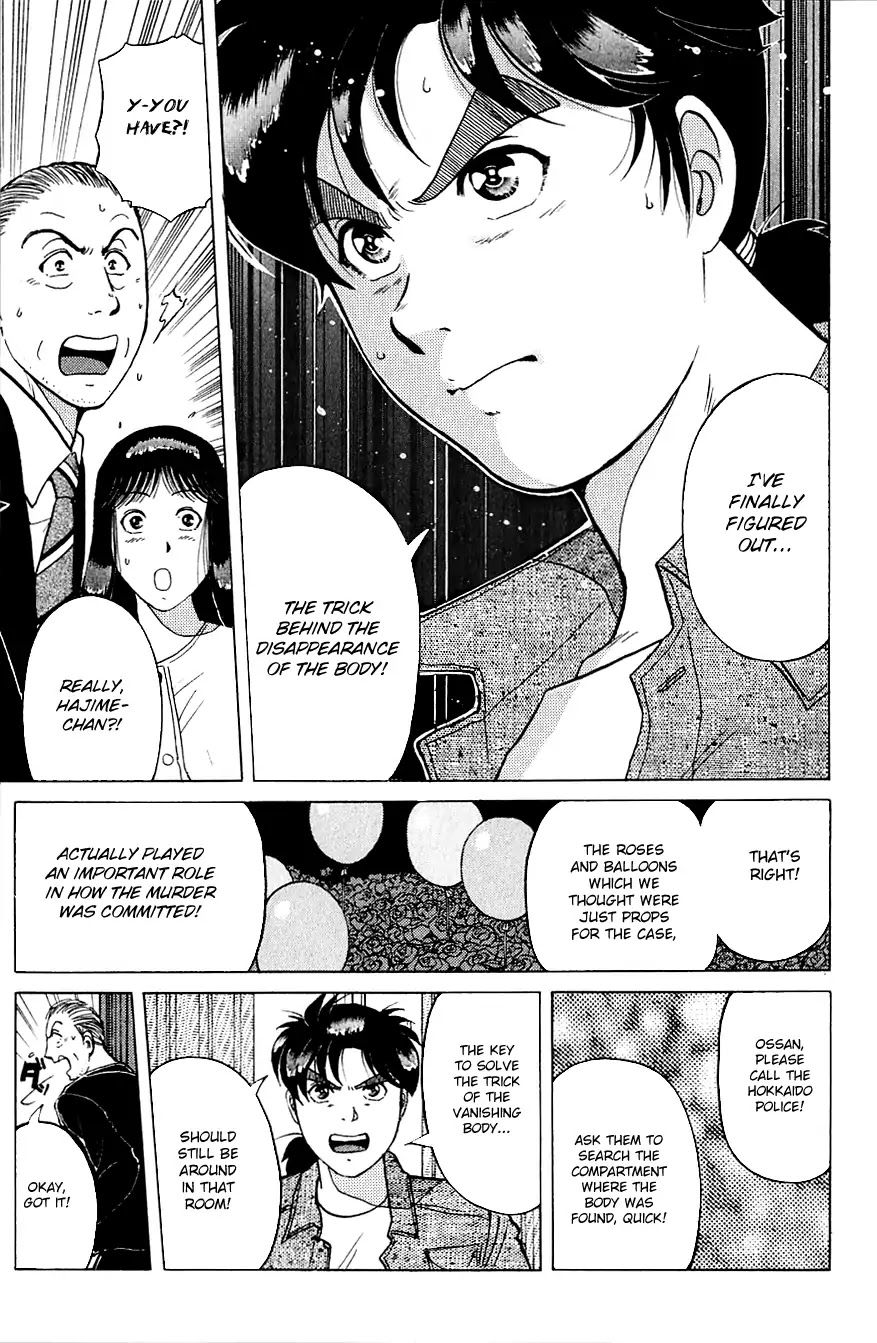 Kindaichi Shounen no Jikenbo Chapter 166 page 24 - Chapter 166: (File 15) Magical Express Murder Case (8)