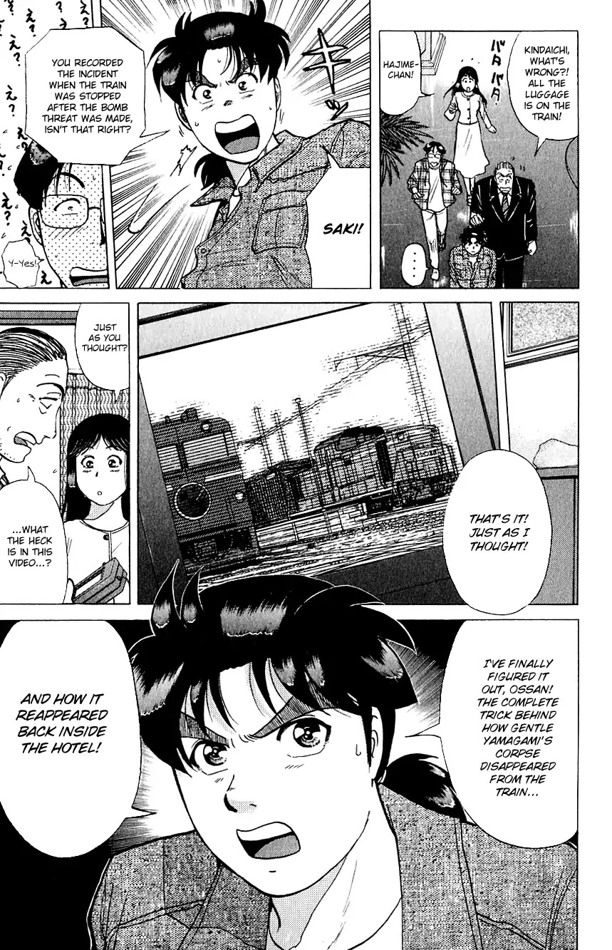Kindaichi Shounen no Jikenbo Chapter 167 page 10 - Chapter 167: (File 15) Magical Express Murder Case (9)