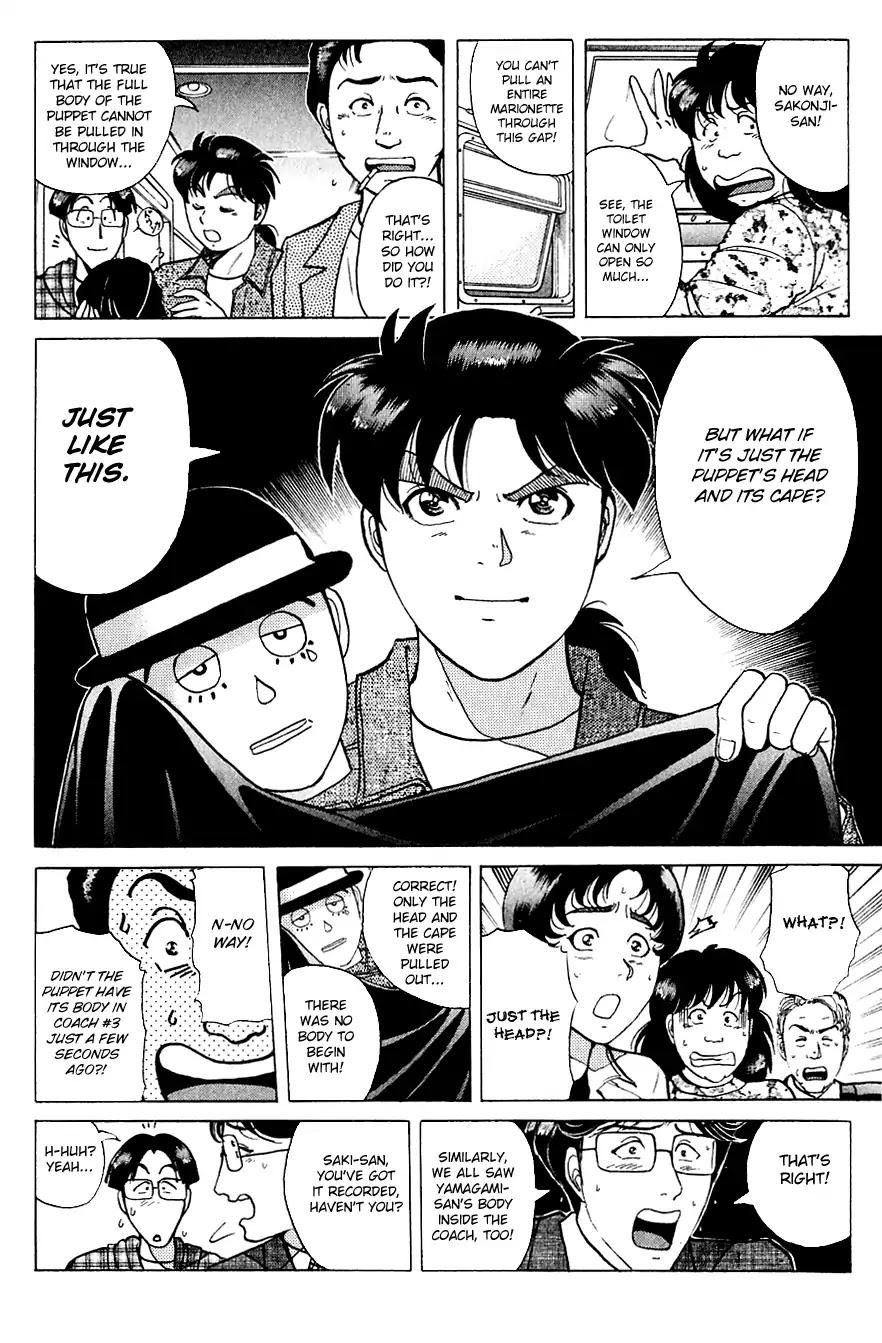 Kindaichi Shounen no Jikenbo Chapter 168 page 15 - Chapter 168: (File 15) Magical Express Murder Case (10)