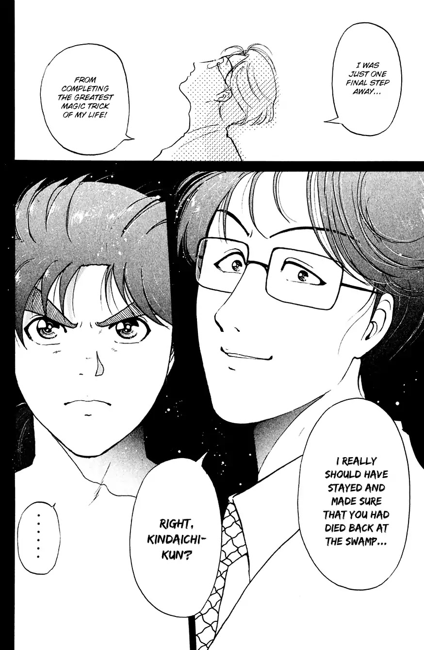 Kindaichi Shounen no Jikenbo Chapter 169 page 21 - Chapter 169: (File 15) Magical Express Murder Case (11)
