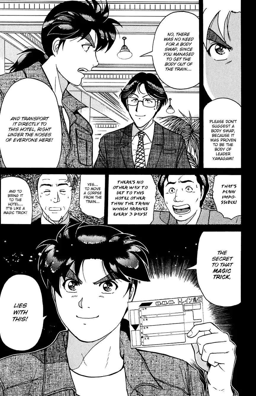 Kindaichi Shounen no Jikenbo Chapter 169 page 8 - Chapter 169: (File 15) Magical Express Murder Case (11)