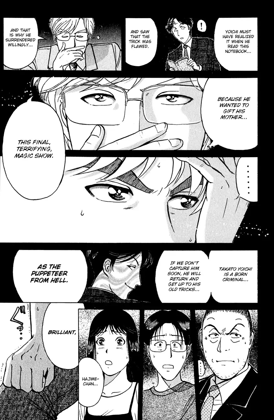 Kindaichi Shounen no Jikenbo Chapter 171 page 22 - Chapter 171: (File 15) Magical Express Murder Case (13)