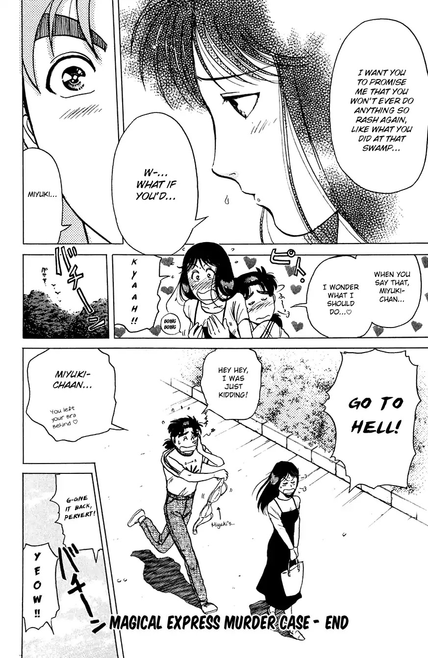 Kindaichi Shounen no Jikenbo Chapter 171 page 25 - Chapter 171: (File 15) Magical Express Murder Case (13)
