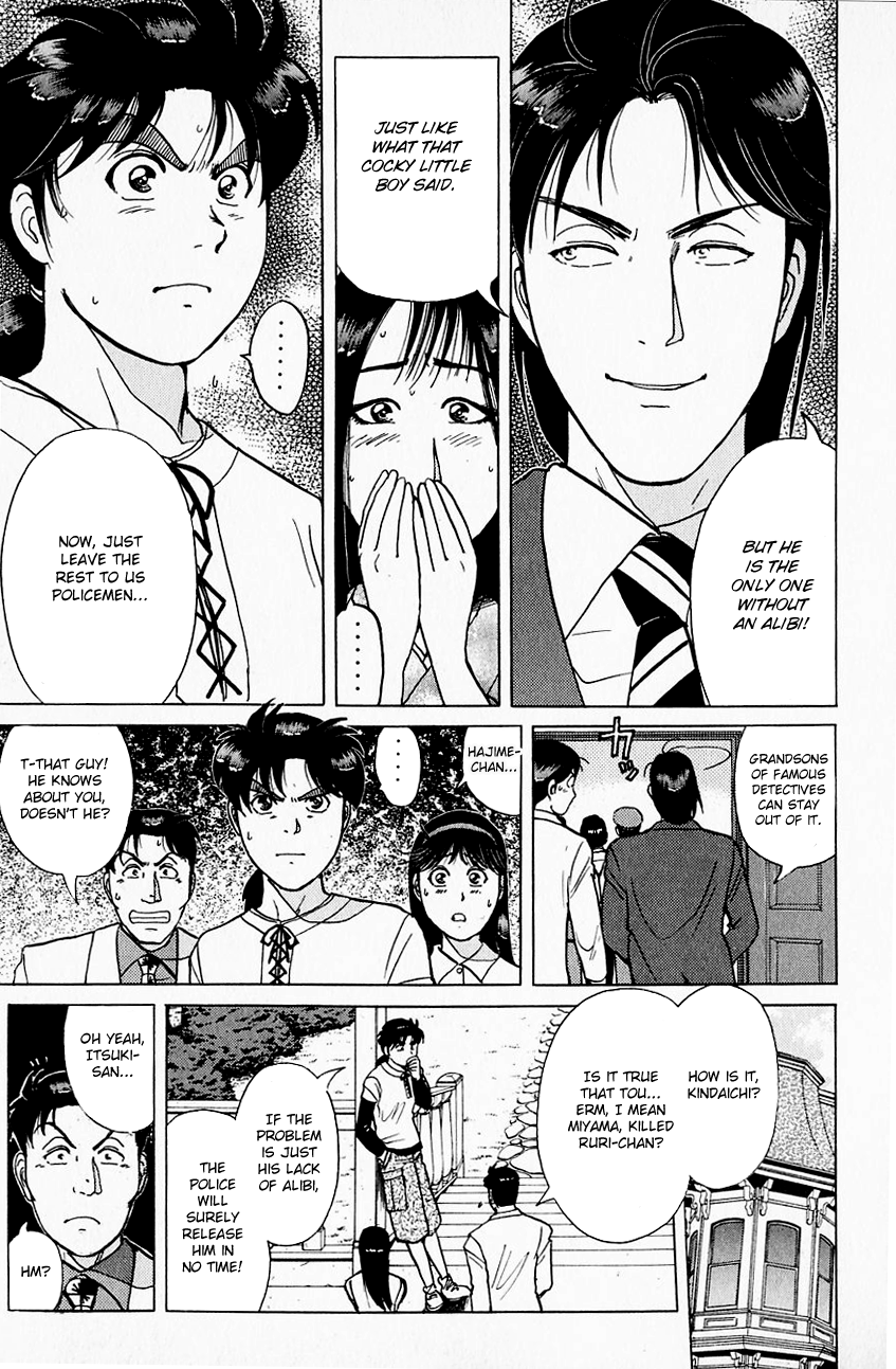 Kindaichi Shounen no Jikenbo Chapter 175 page 16 - Chapter 175: (File 16) Black Butterfly Murder Case (4)