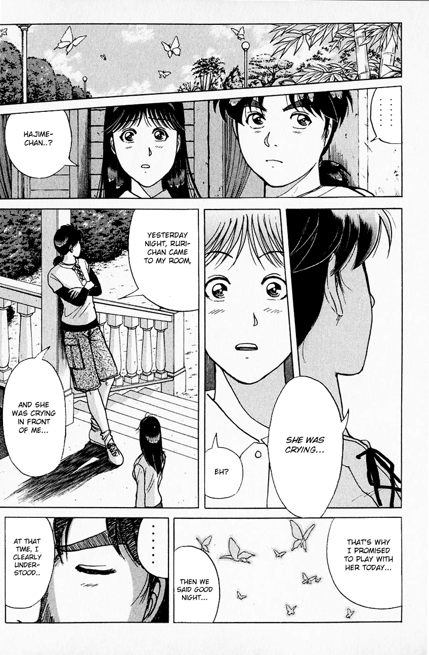 Kindaichi Shounen no Jikenbo Chapter 175 page 18 - Chapter 175: (File 16) Black Butterfly Murder Case (4)