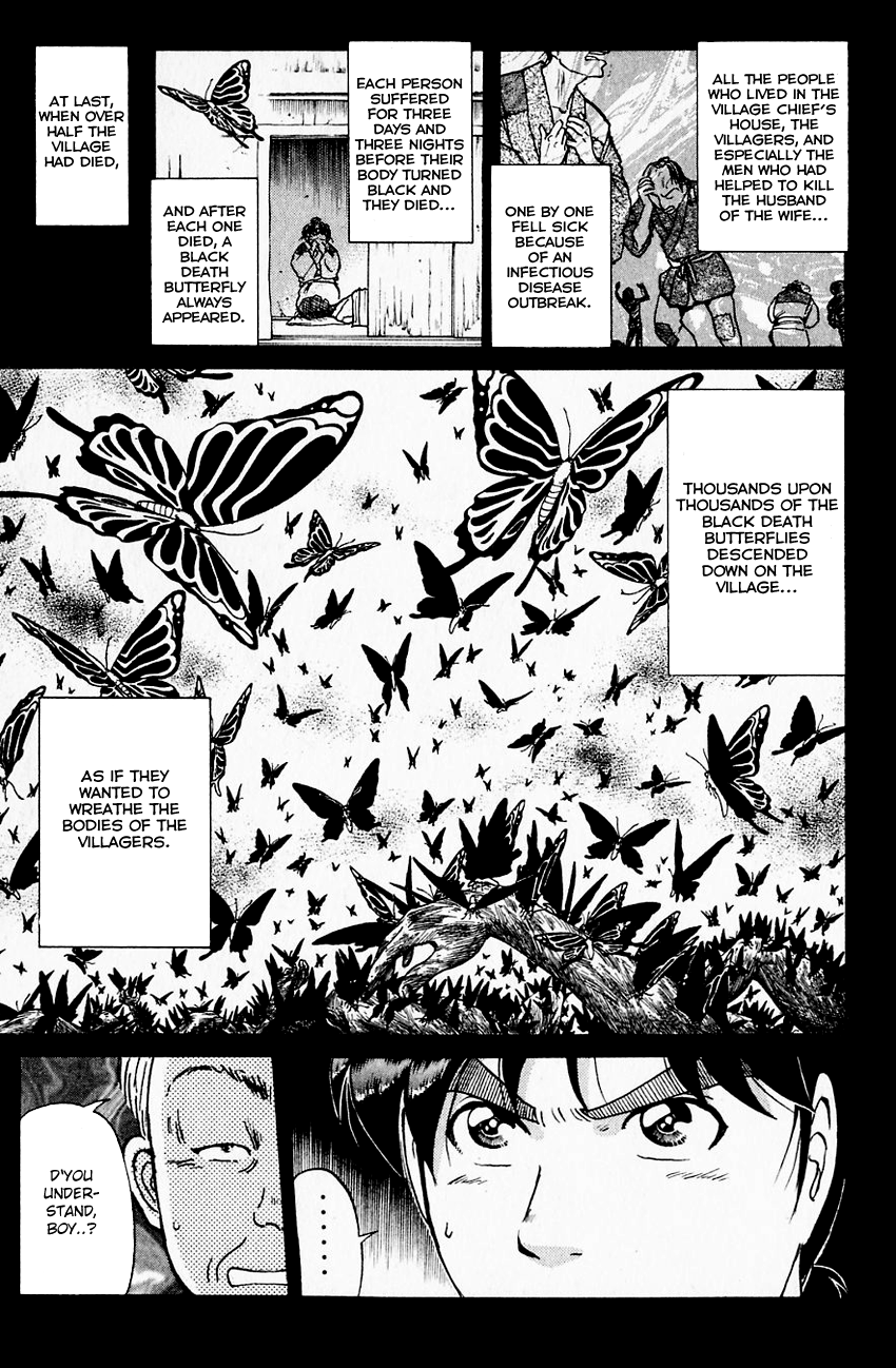 Kindaichi Shounen no Jikenbo Chapter 175 page 22 - Chapter 175: (File 16) Black Butterfly Murder Case (4)