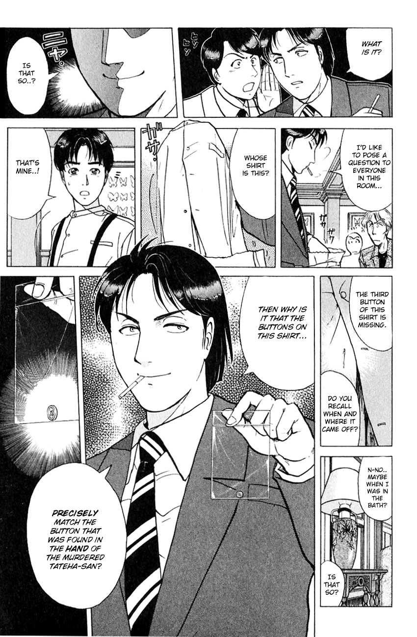 Kindaichi Shounen no Jikenbo Chapter 177 page 10 - Chapter 177: (File 16) Black Butterfly Murder Case (6)