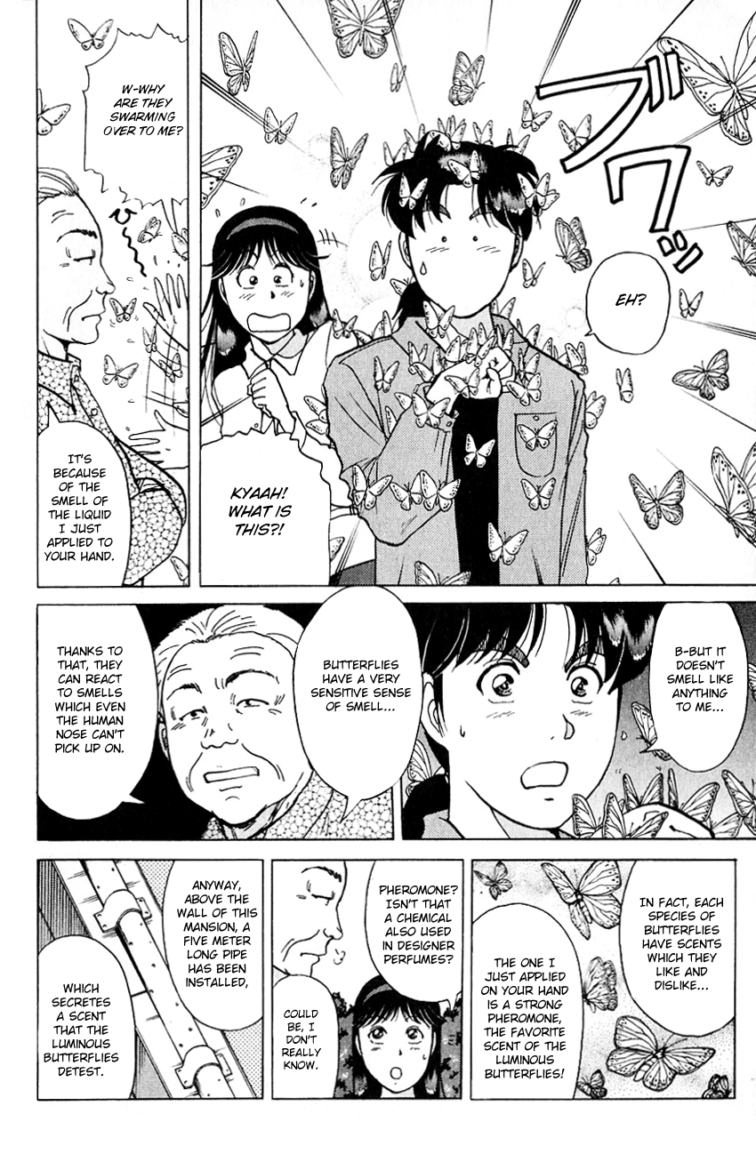 Kindaichi Shounen no Jikenbo Chapter 178 page 21 - Chapter 178: (File 16) Black Butterfly Murder Case (7)