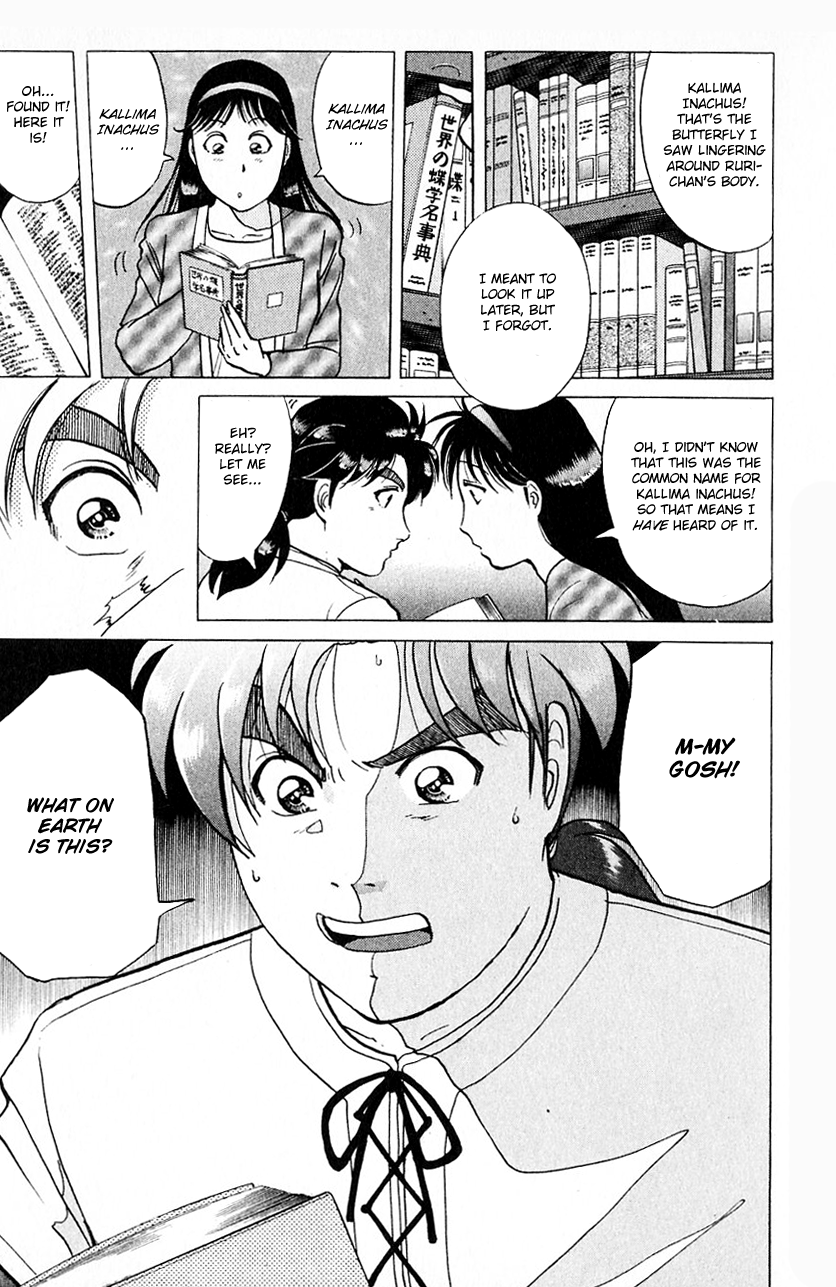 Kindaichi Shounen no Jikenbo Chapter 179 page 22 - Chapter 179: (File 16) Black Butterfly Murder Case (8)