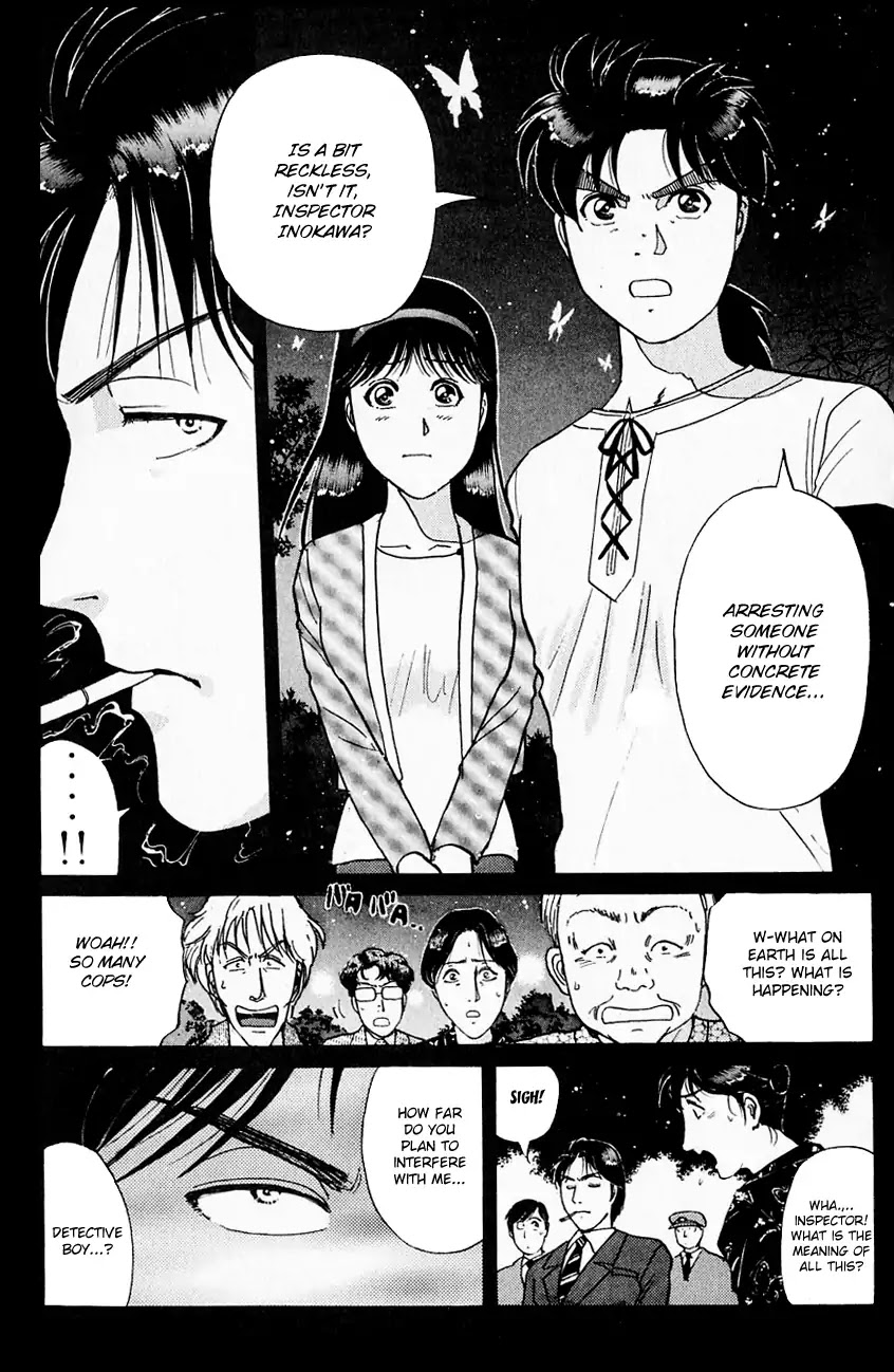 Kindaichi Shounen no Jikenbo Chapter 180 page 12 - Chapter 180: (File 16) Black Butterfly Murder Case (9)