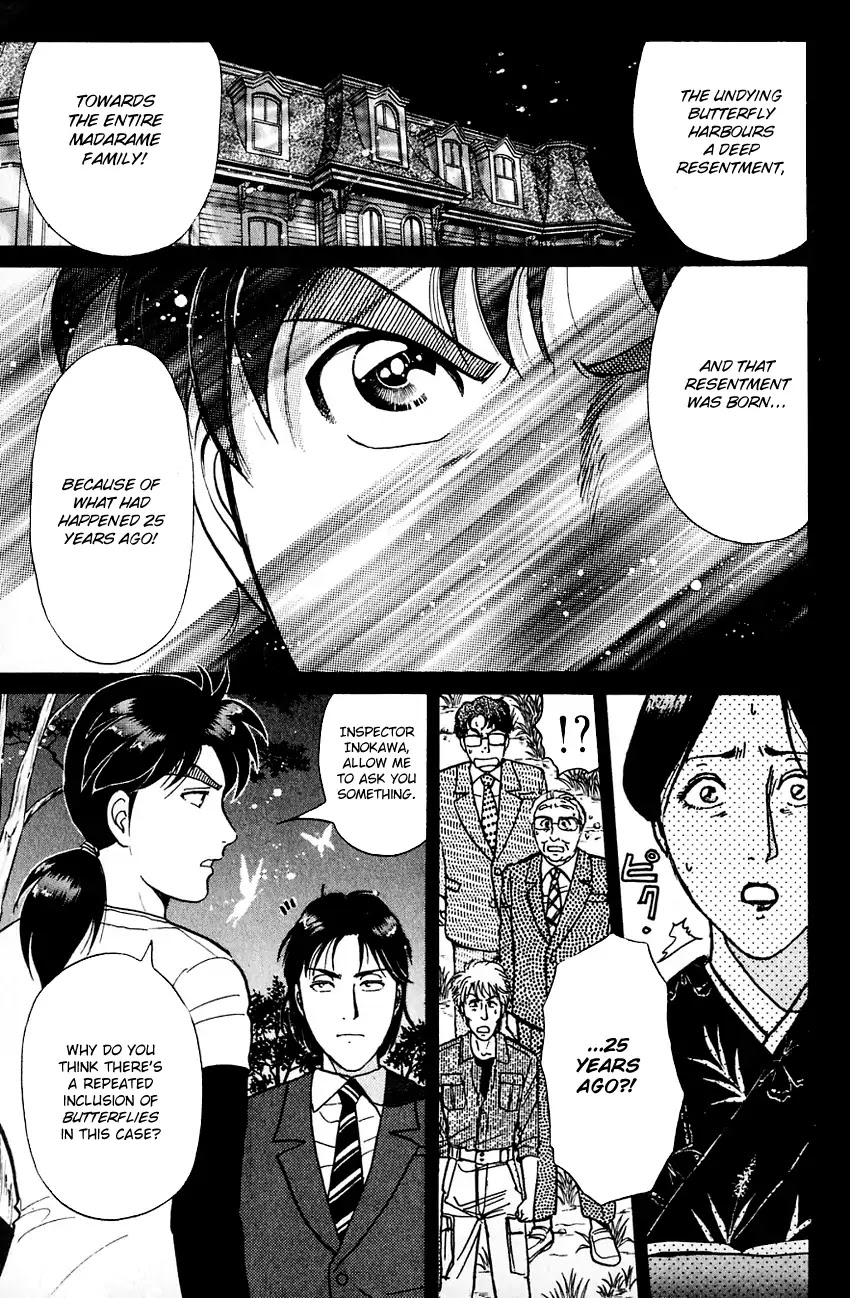 Kindaichi Shounen no Jikenbo Chapter 180 page 19 - Chapter 180: (File 16) Black Butterfly Murder Case (9)