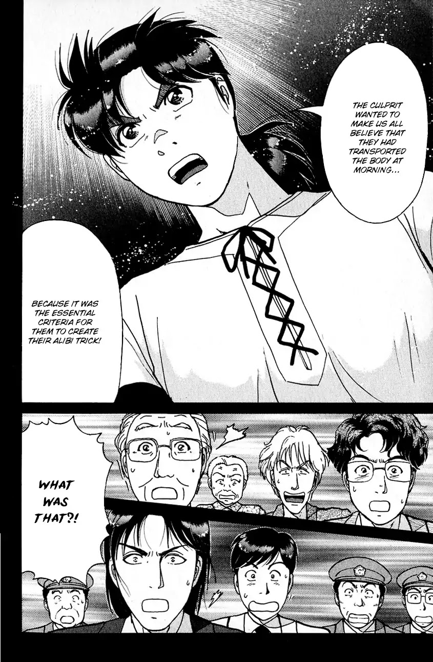 Kindaichi Shounen no Jikenbo Chapter 180 page 22 - Chapter 180: (File 16) Black Butterfly Murder Case (9)