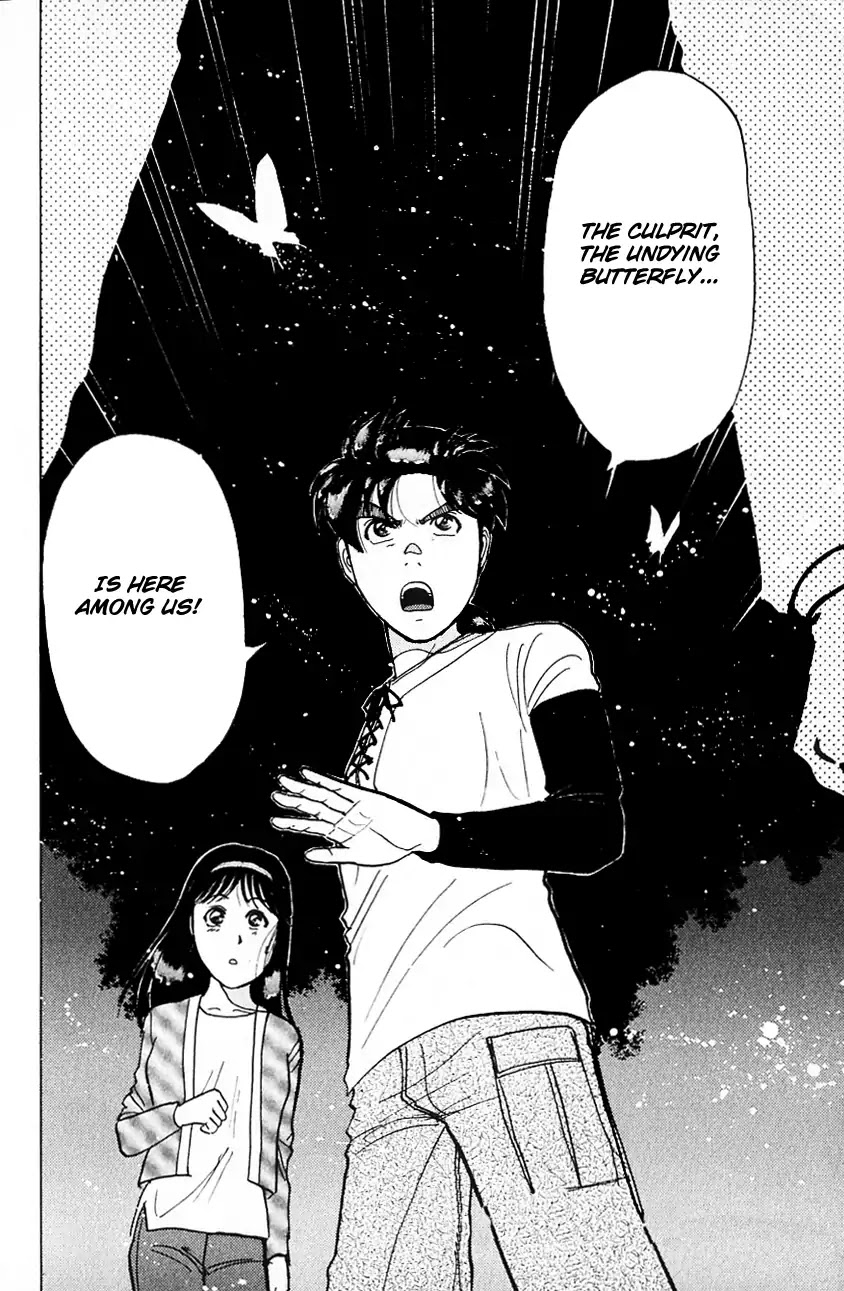 Kindaichi Shounen no Jikenbo Chapter 180 page 24 - Chapter 180: (File 16) Black Butterfly Murder Case (9)
