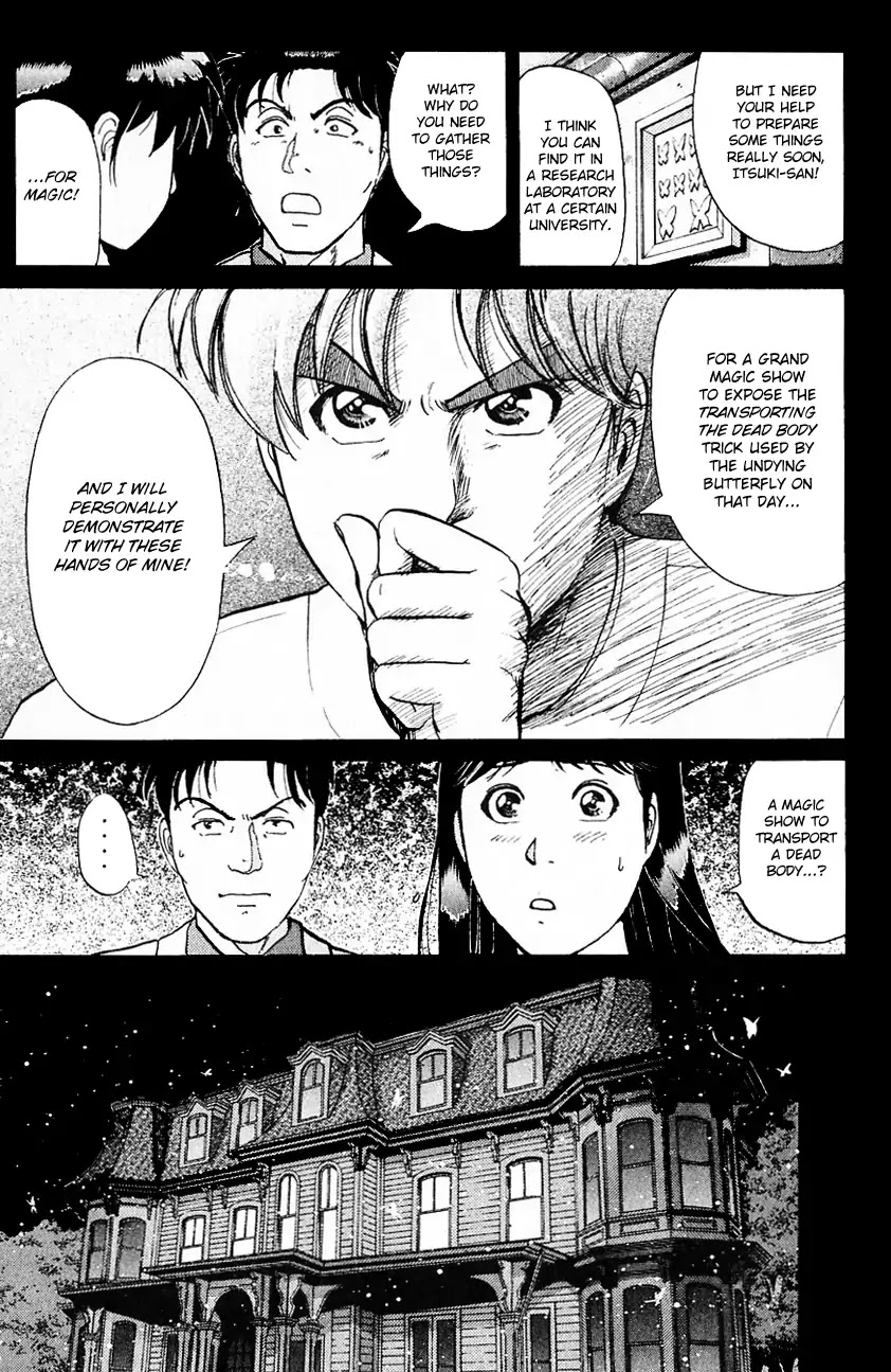 Kindaichi Shounen no Jikenbo Chapter 180 page 7 - Chapter 180: (File 16) Black Butterfly Murder Case (9)