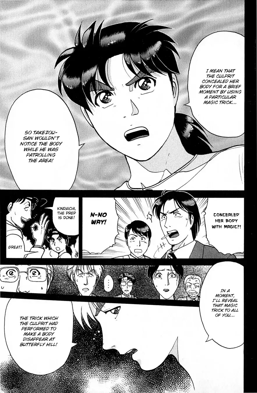 Kindaichi Shounen no Jikenbo Chapter 181 page 8 - Chapter 181: (File 16) Black Butterfly Murder Case (10)
