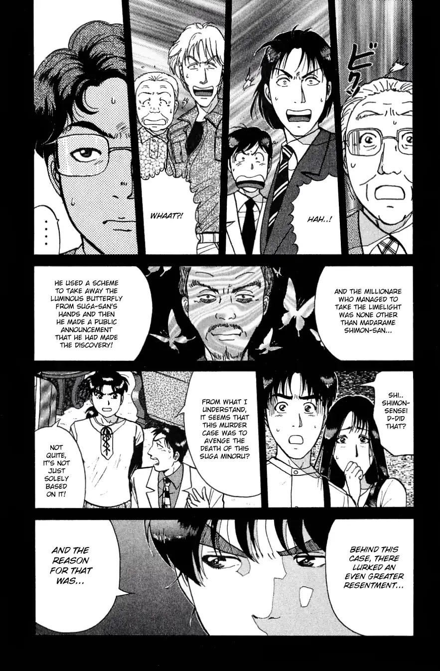 Kindaichi Shounen no Jikenbo Chapter 182 page 10 - Chapter 182: (File 16) Black Butterfly Murder Case (11)