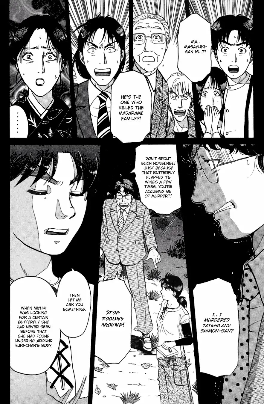 Kindaichi Shounen no Jikenbo Chapter 182 page 5 - Chapter 182: (File 16) Black Butterfly Murder Case (11)