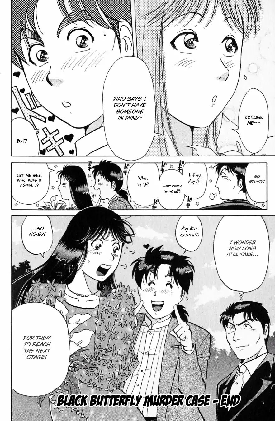 Kindaichi Shounen no Jikenbo Chapter 184 page 25 - Chapter 184: (File 16) Black Butterfly Murder Case (13)
