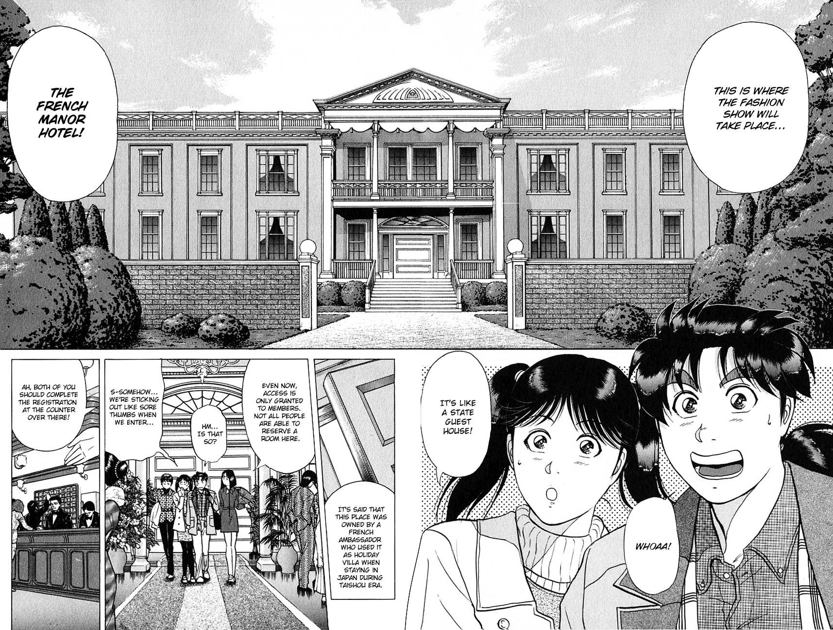 Kindaichi Shounen no Jikenbo Chapter 187 page 9 - Chapter 187: (File 17) French Silver Coin Murder Case (03)