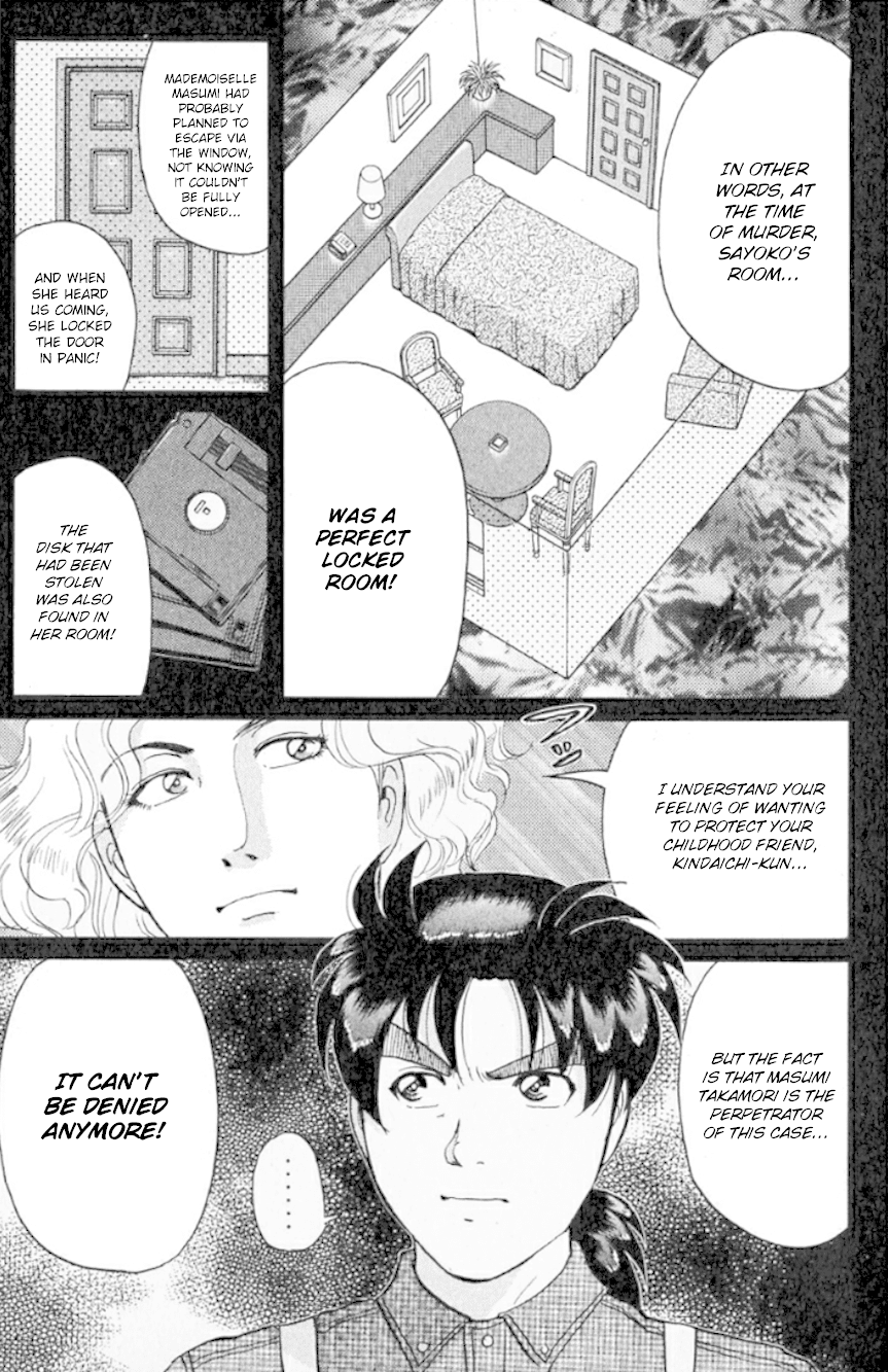 Kindaichi Shounen no Jikenbo Chapter 193 page 12 - Chapter 193: (File 17) French Silver Coin Murder Case (09)