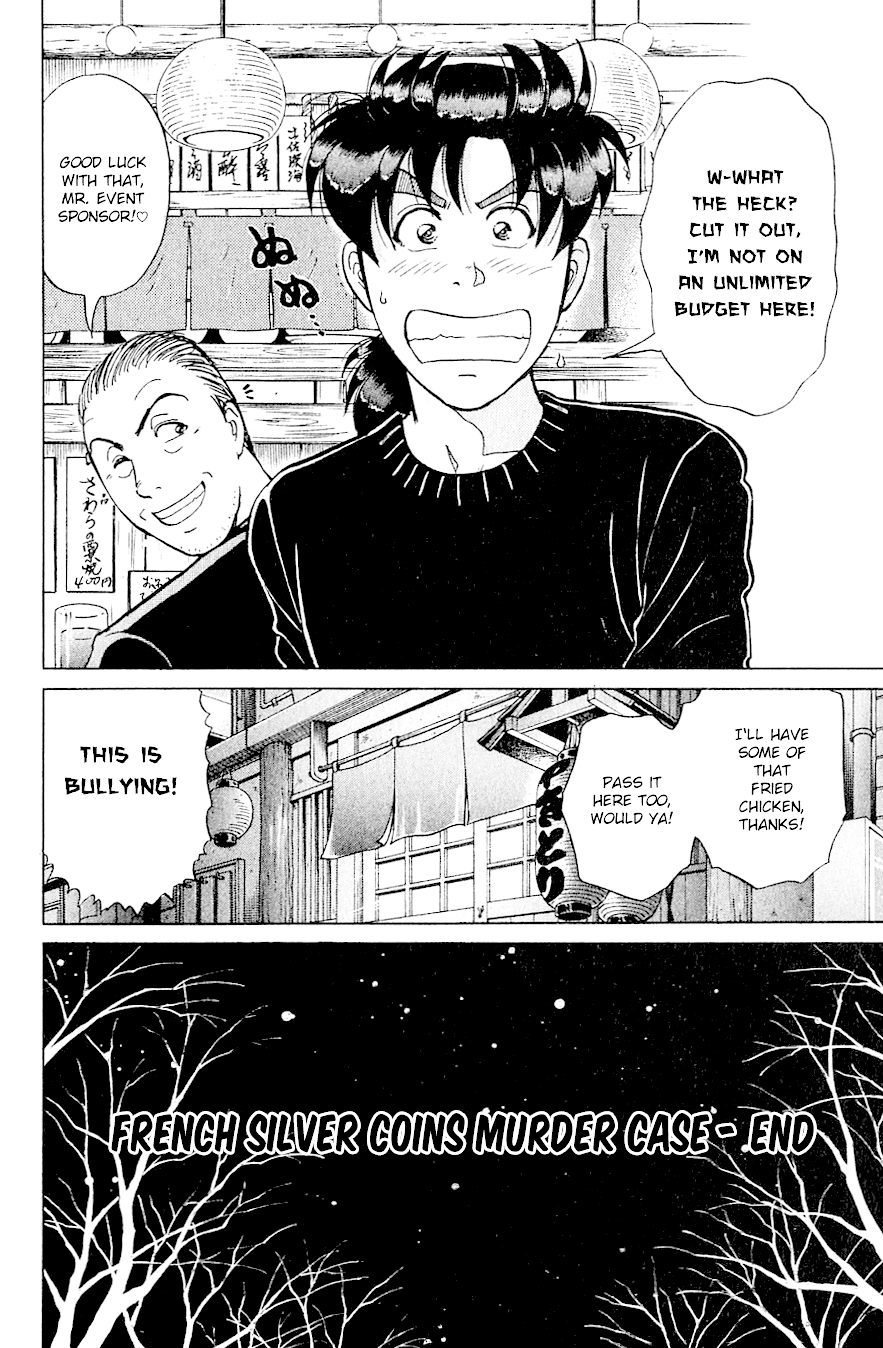 Kindaichi Shounen no Jikenbo Chapter 198 page 25 - Chapter 198: (File 17) French Silver Coin Murder Case (14)