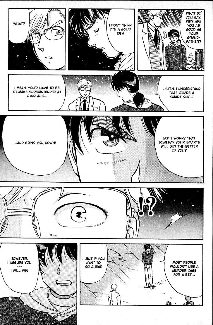 Kindaichi Shounen no Jikenbo Chapter 20 page 13 - Chapter 20: (File 3) Snow Demon Legend Murder Case (3)
