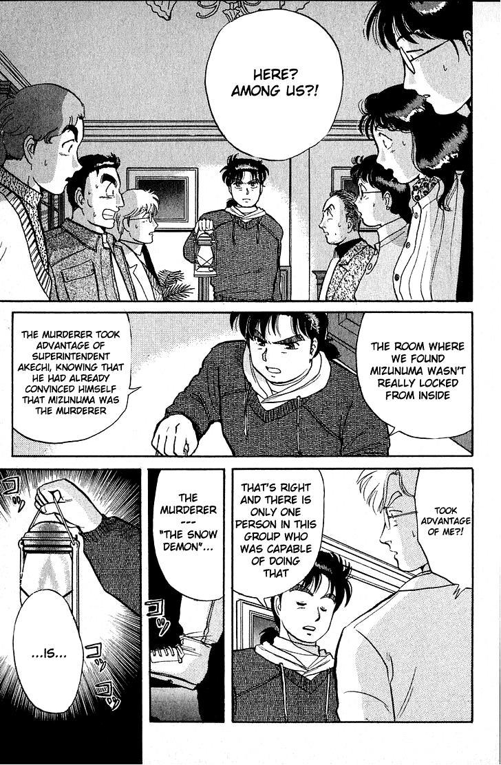 Kindaichi Shounen no Jikenbo Chapter 25 page 3 - Chapter 25: (File 3) Snow Demon Legend Murder Case (8)