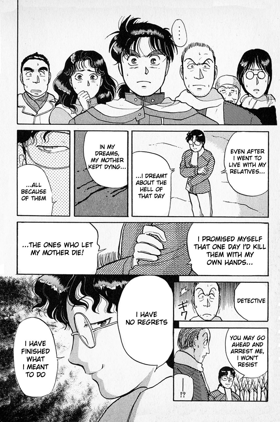 Kindaichi Shounen no Jikenbo Chapter 27 page 8 - Chapter 27: (File 3) Snow Demon Legend Murder Case (10)