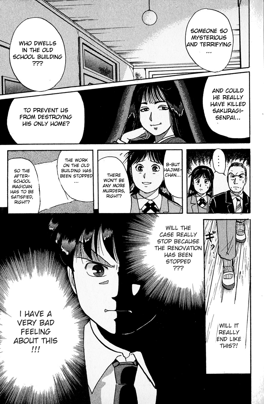 Kindaichi Shounen no Jikenbo Chapter 31 page 6 - Chapter 31: (File 4) The Seven Mysteries Of The School Murder Case (4)