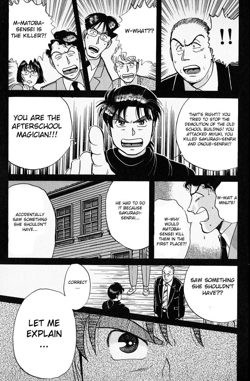 Kindaichi Shounen no Jikenbo Chapter 35 page 16 - Chapter 35: (File 4) The Seven Mysteries Of The School Murder Case (8)