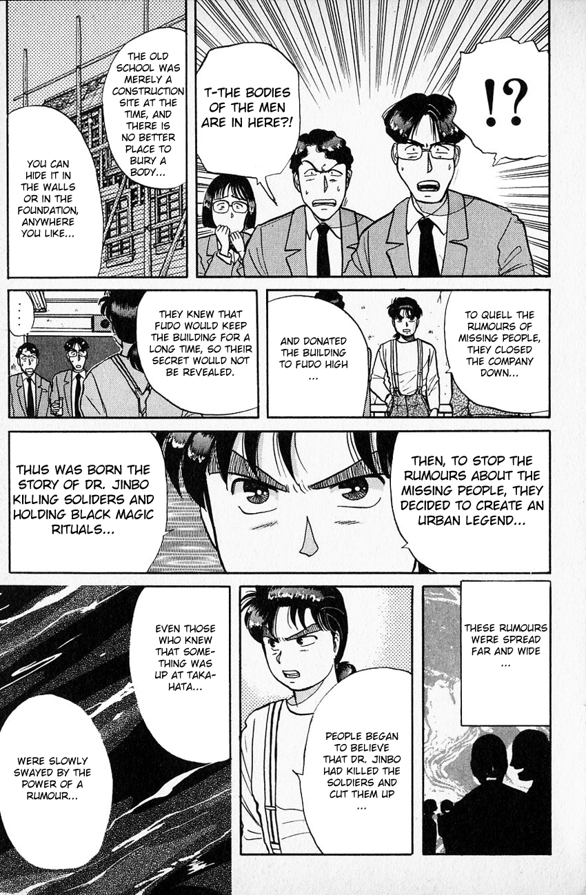 Kindaichi Shounen no Jikenbo Chapter 36 page 8 - Chapter 36: (File 4) The Seven Mysteries Of The School Murder Case (9)