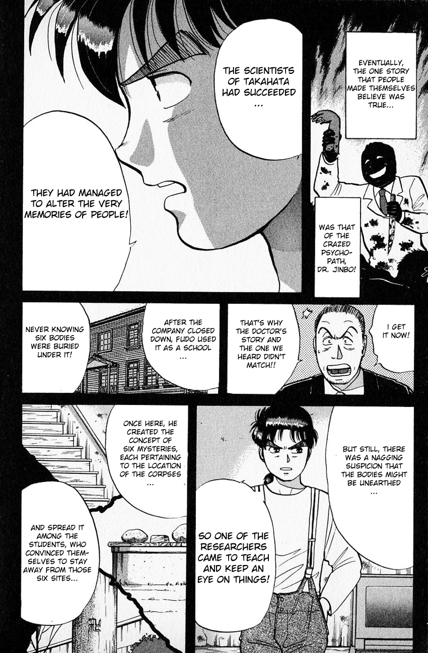 Kindaichi Shounen no Jikenbo Chapter 36 page 9 - Chapter 36: (File 4) The Seven Mysteries Of The School Murder Case (9)
