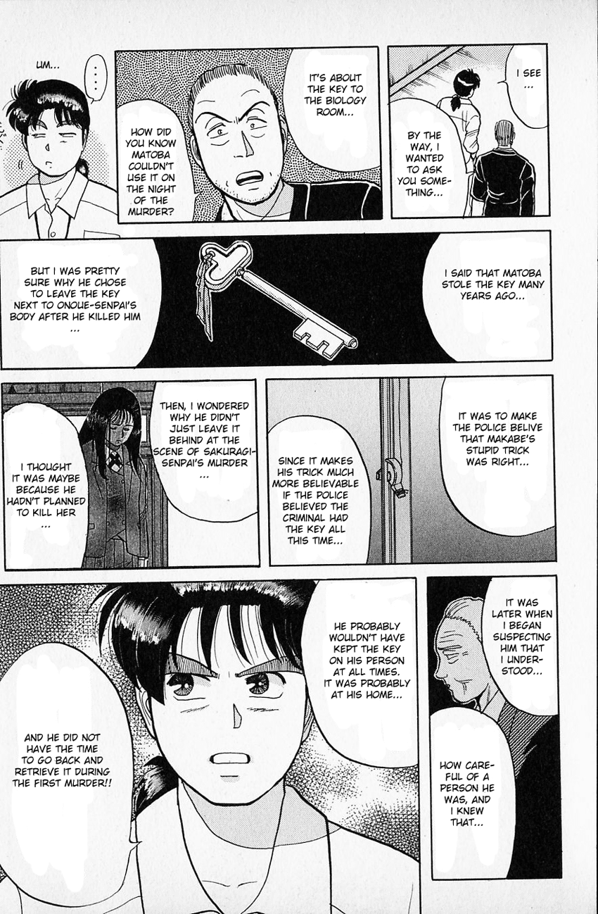 Kindaichi Shounen no Jikenbo Chapter 37 page 24 - Chapter 37: (File 4) The Seven Mysteries Of The School Murder Case (10)