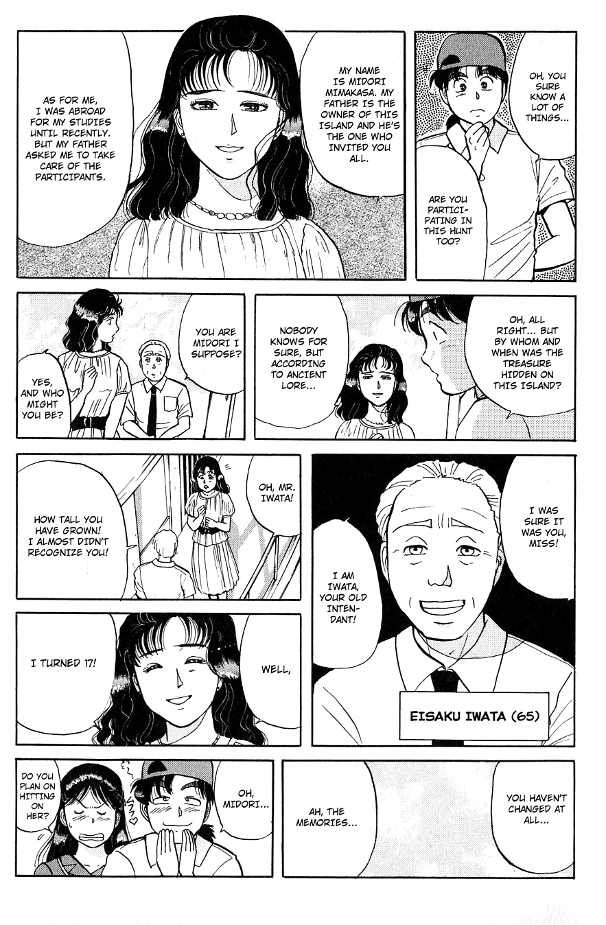 Kindaichi Shounen no Jikenbo Chapter 38 page 14 - Chapter 38: (File 5) Isle Of Hidden Treasure Murder Case (1)