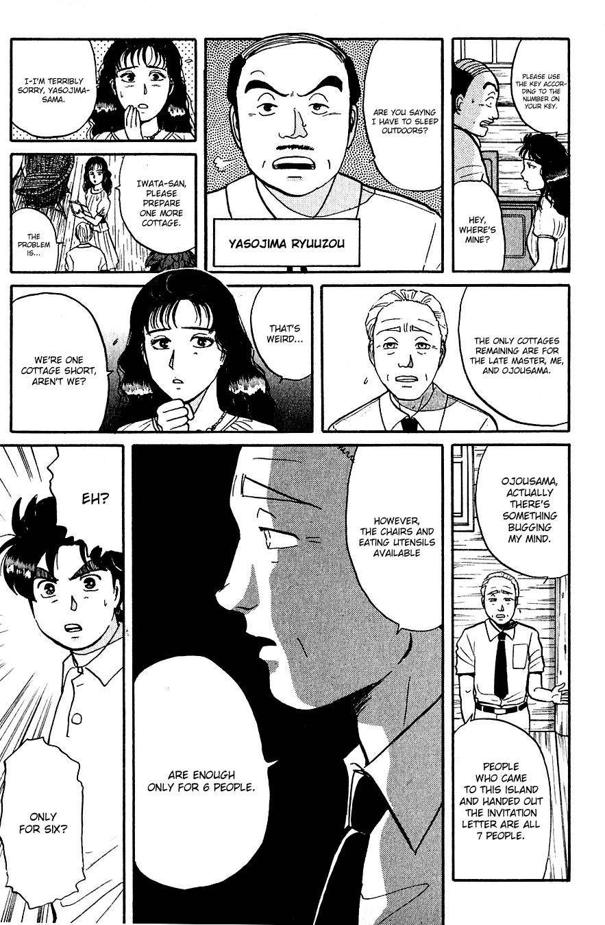 Kindaichi Shounen no Jikenbo Chapter 39 page 10 - Chapter 39: (File 5) Isle Of Hidden Treasure Murder Case (2)