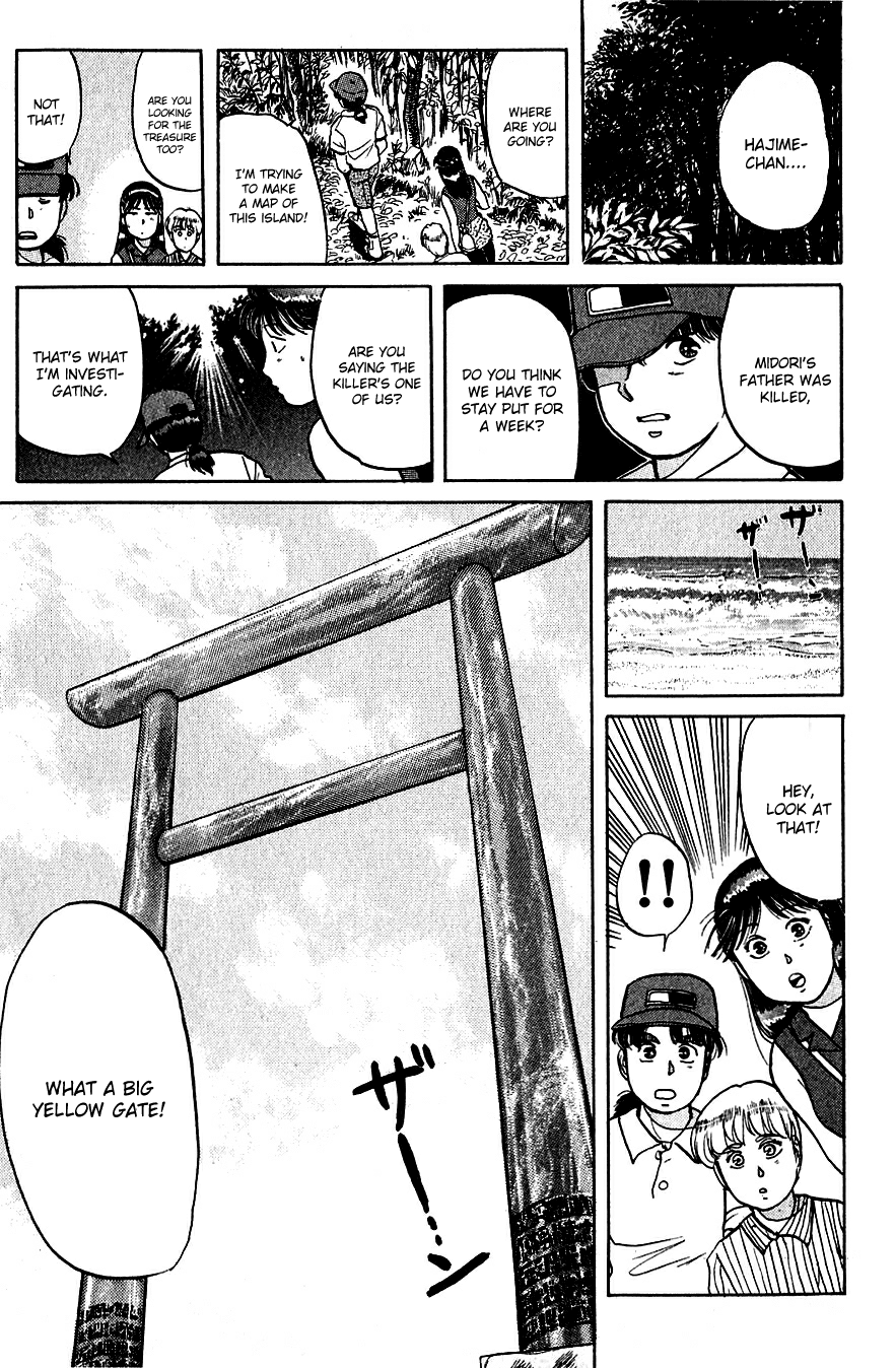Kindaichi Shounen no Jikenbo Chapter 39 page 14 - Chapter 39: (File 5) Isle Of Hidden Treasure Murder Case (2)