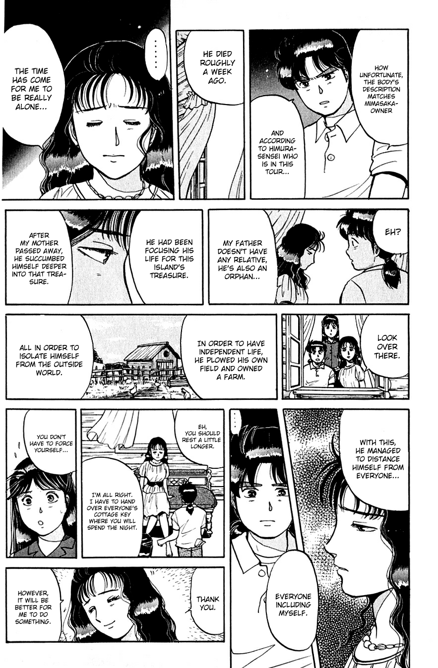 Kindaichi Shounen no Jikenbo Chapter 39 page 8 - Chapter 39: (File 5) Isle Of Hidden Treasure Murder Case (2)