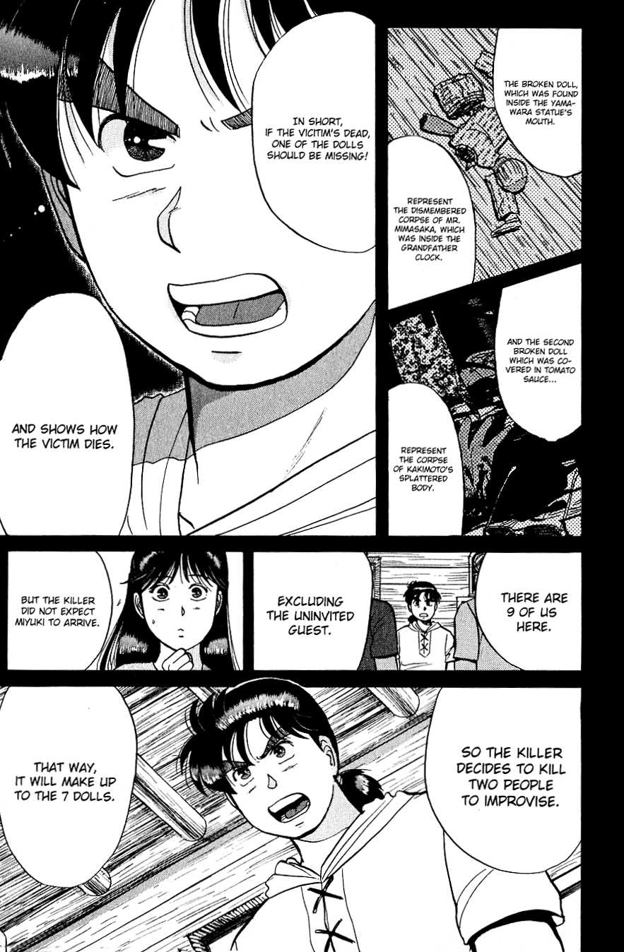 Kindaichi Shounen no Jikenbo Chapter 40 page 18 - Chapter 40: (File 5) Isle Of Hidden Treasure Murder Case (3)