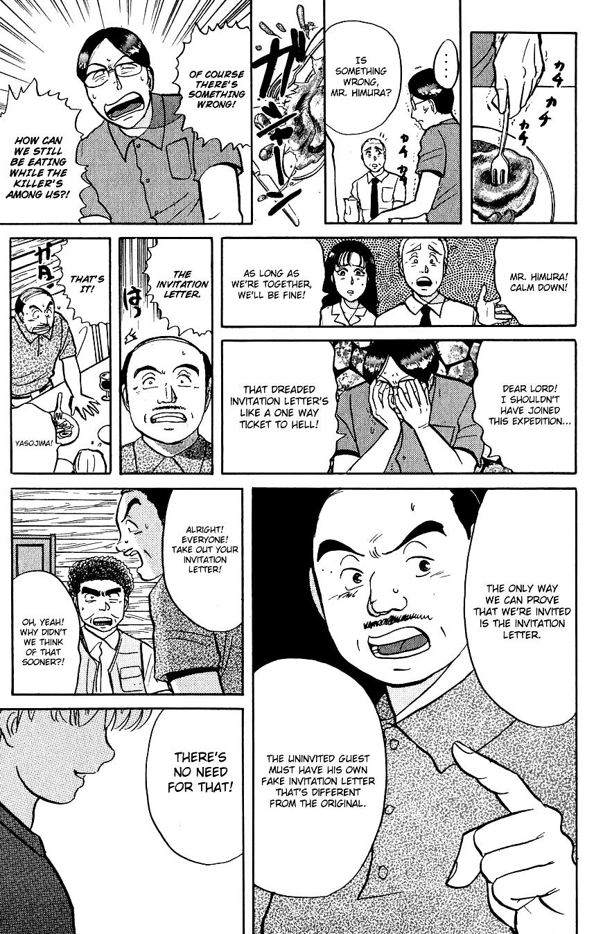 Kindaichi Shounen no Jikenbo Chapter 40 page 22 - Chapter 40: (File 5) Isle Of Hidden Treasure Murder Case (3)