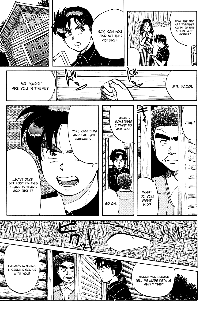Kindaichi Shounen no Jikenbo Chapter 42 page 14 - Chapter 42: (File 5) Isle Of Hidden Treasure Murder Case (5)
