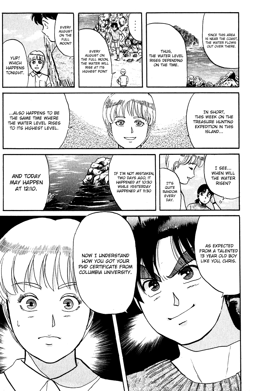 Kindaichi Shounen no Jikenbo Chapter 43 page 16 - Chapter 43: (File 5) Isle Of Hidden Treasure Murder Case (6)