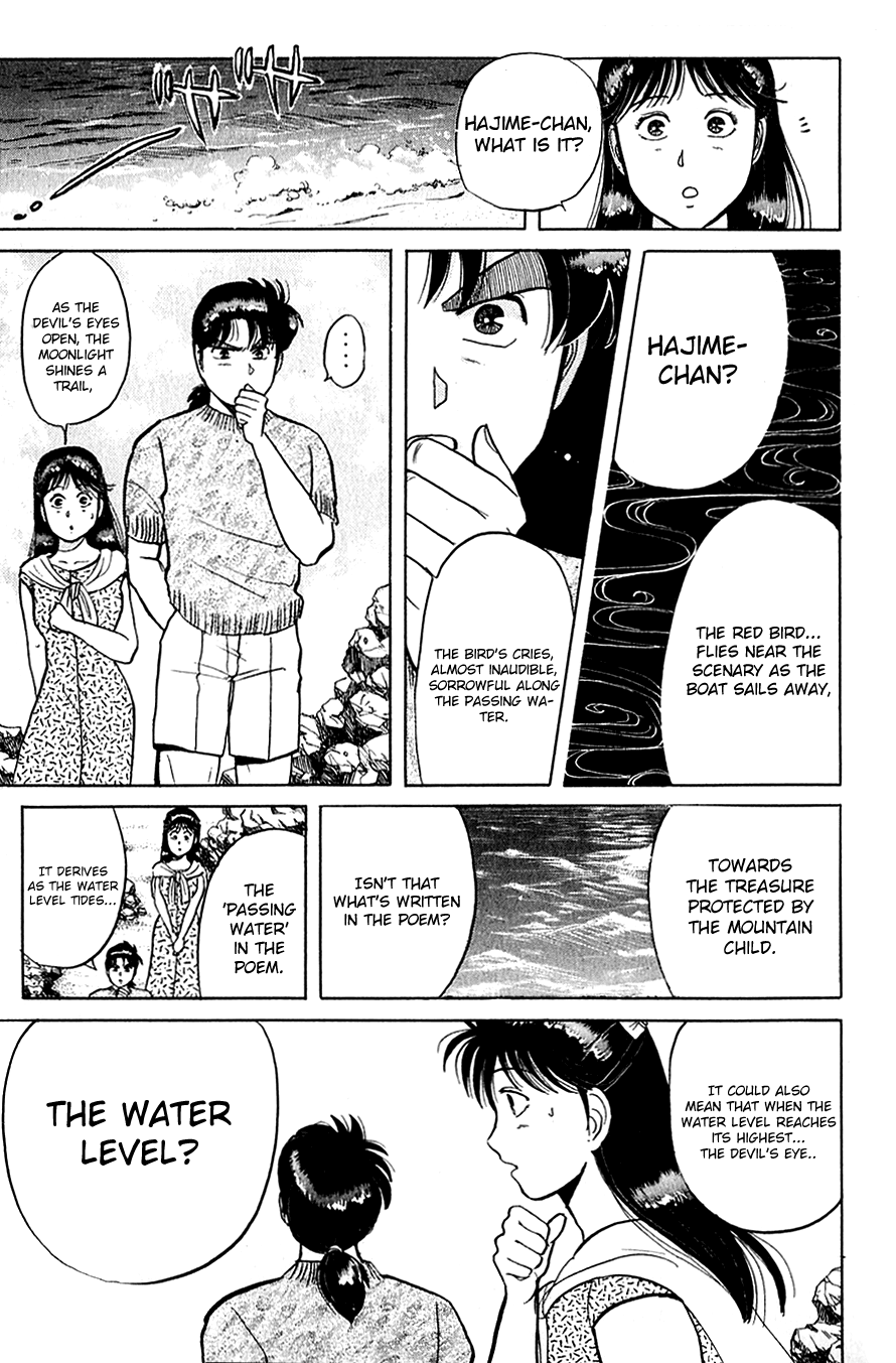 Kindaichi Shounen no Jikenbo Chapter 43 page 19 - Chapter 43: (File 5) Isle Of Hidden Treasure Murder Case (6)