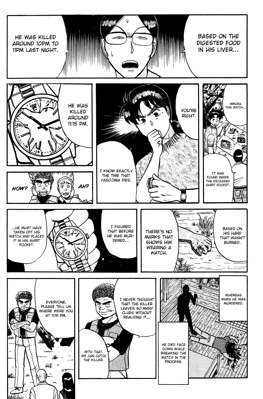 Kindaichi Shounen no Jikenbo Chapter 43 page 8 - Chapter 43: (File 5) Isle Of Hidden Treasure Murder Case (6)